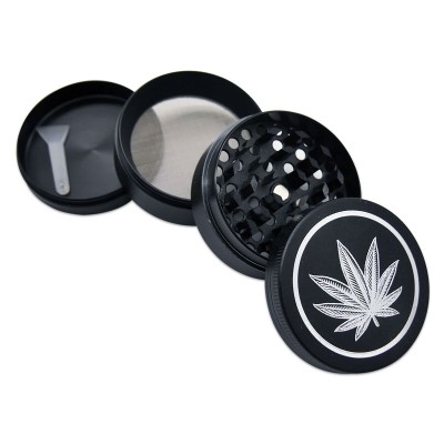 Atomic Metal Grinder Black 4 Parts 40/50/60mm